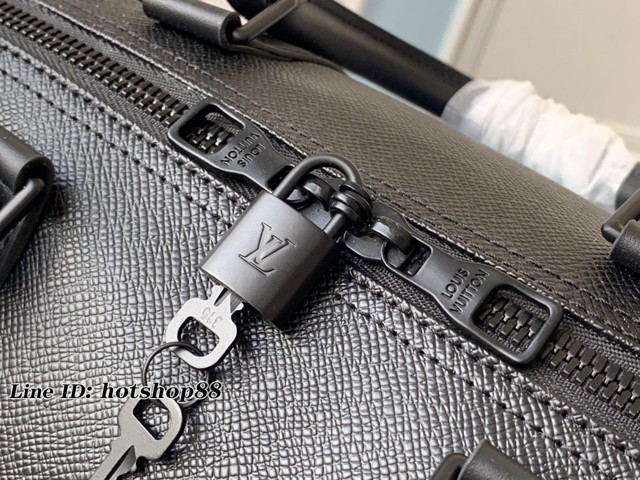 路易威登LV旅行包 LV新款彩虹旅行袋 keepall 50手袋 M30345 LV男士手提肩背旅行包 xxlv1885